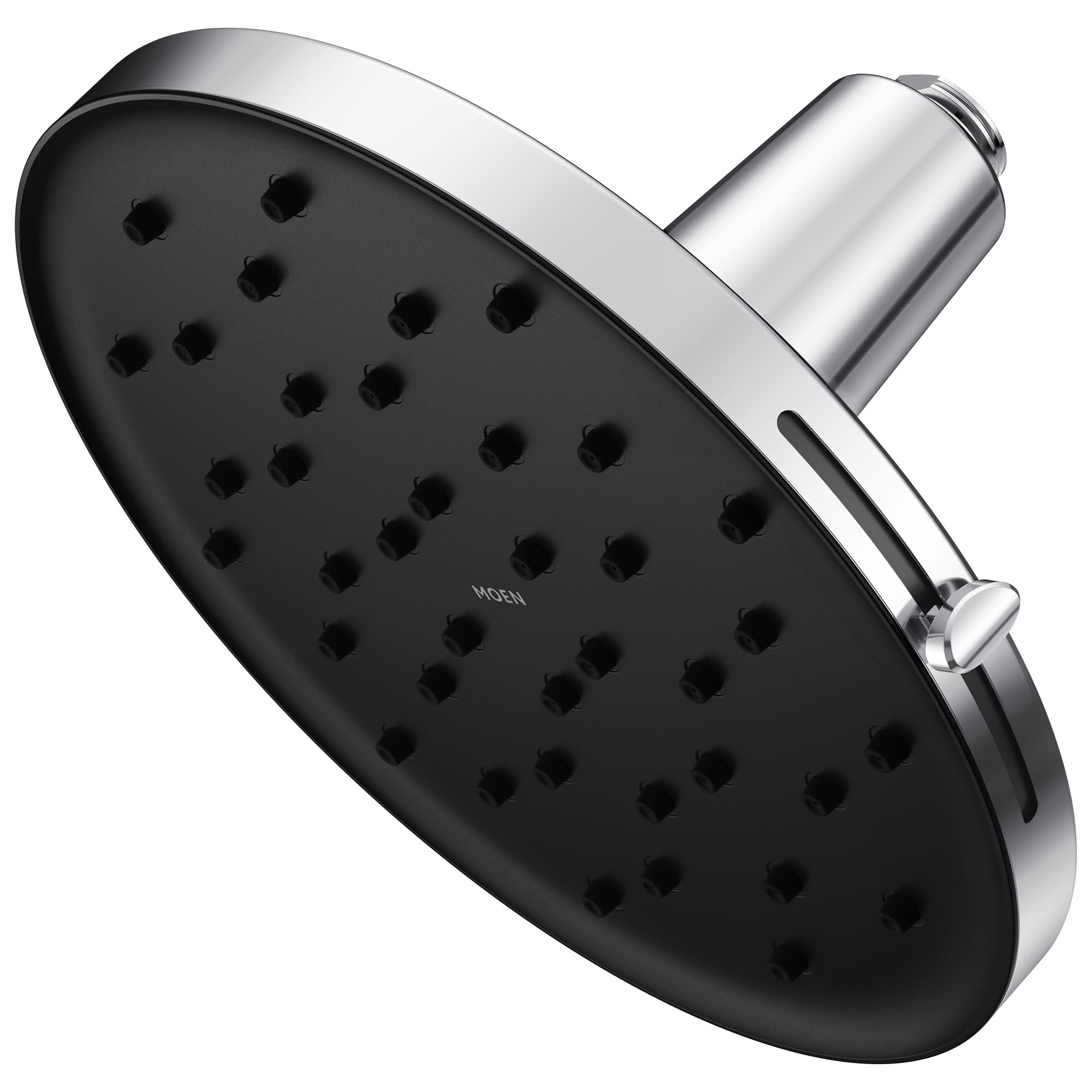 Moen 220R3EP Verso 1.75 GPM Single Function Rain Shower Head Chrome Showers Shower Heads Single Function