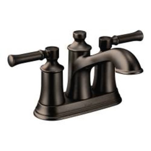 Photos - Tap Moen 6802 Dartmoor 1.2 GPM Centerset Bathroom Faucet with Pop-Up Drain Assembly Oil Rubbed Bronze Faucet Bathroom Sink Fauce 