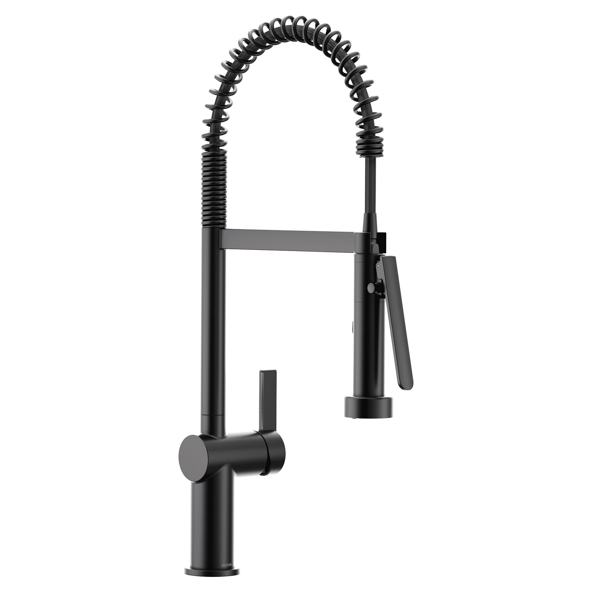 Photos - Tap Moen 7822 Cia 1.5 GPM Pre-Rinse Semi-Professional Pull Down Kitchen Faucet with Power Boost Pro Spray Matte Black Faucet Kit 