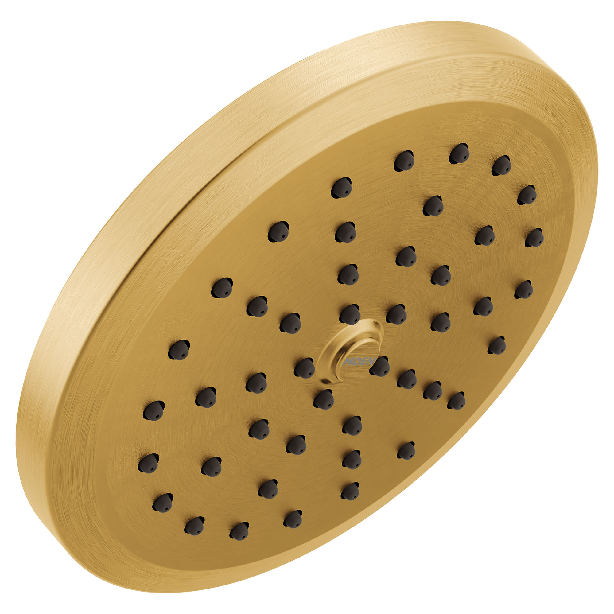 Moen S178 Greenfield 2.5 GPM Single Function Shower Head Brushed Gold Showers Shower Heads Single Function