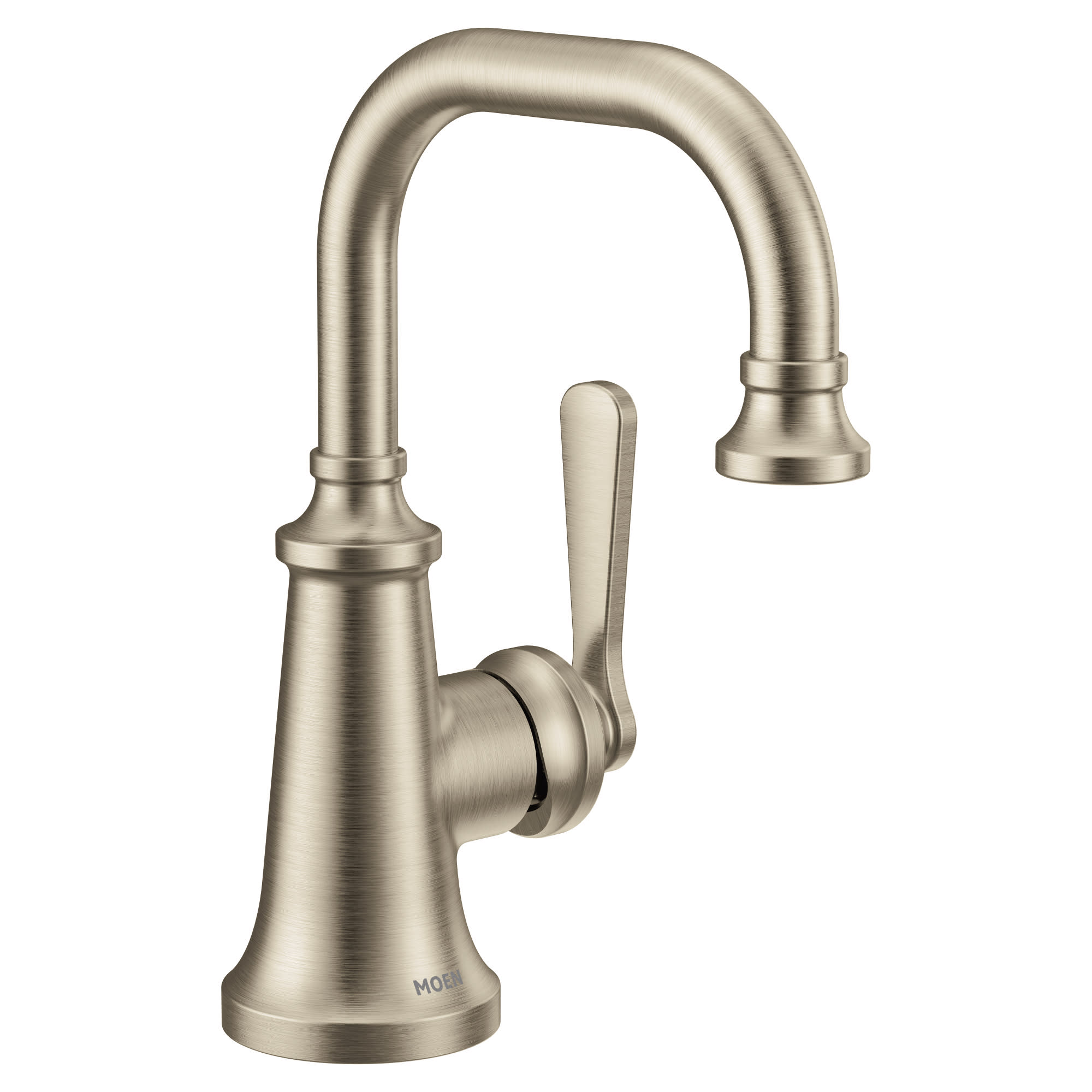 Photos - Tap Moen S44101 Colinet 1.2 GPM Single Hole Bathroom Faucet with Pop-Up Drain Assembly Brushed Nickel Faucet Bathroom Sink Fauce 