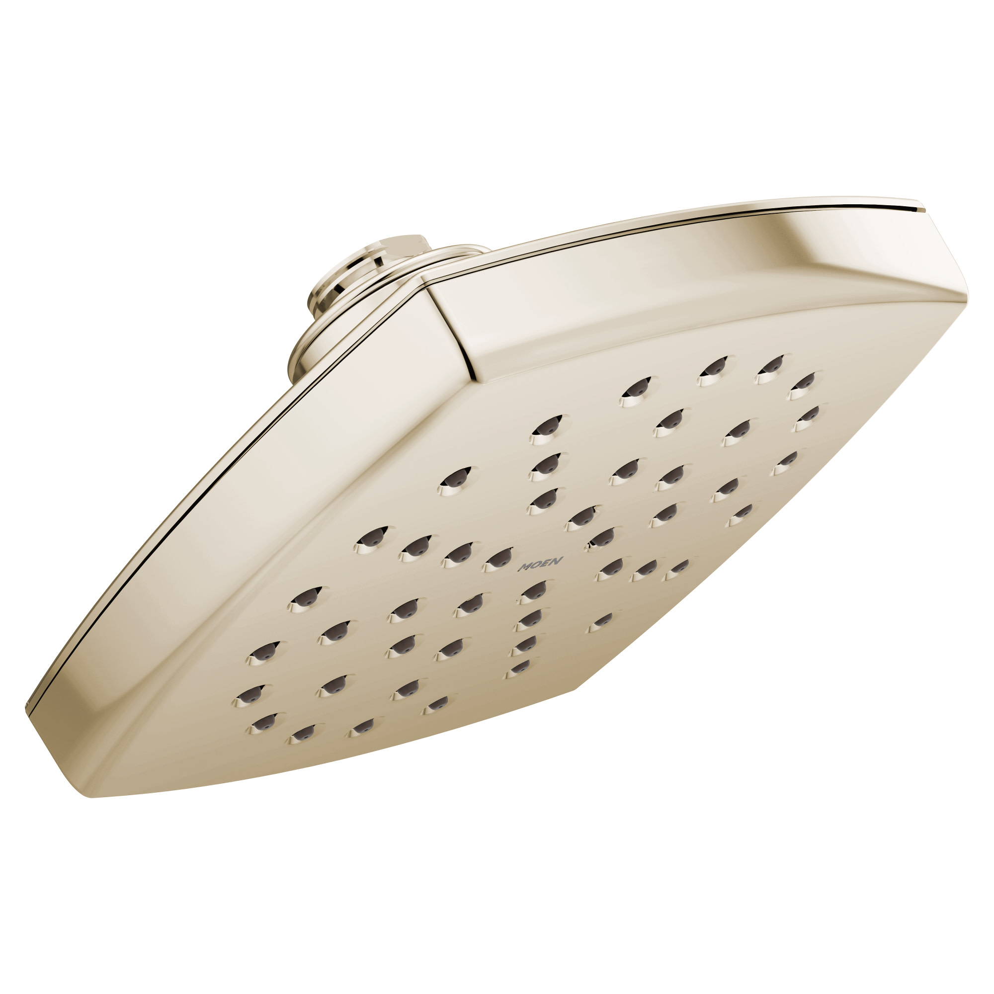 Photos - Shower System Moen S6365EP Voss 6" Single Function Shower Head Polished Nickel Showers Shower Heads Single Function S6365EPNL 