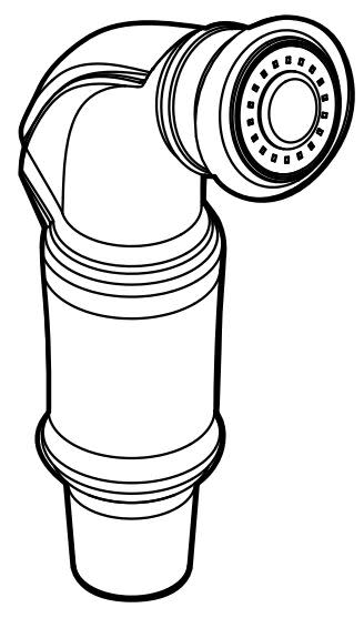 Moen 144474 Replacement Hose and Spray Kit Only Chrome Rough Plumbing Hoses Part