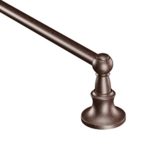 Moen DN4424 24" Towel Bar with Mounting Hardware from the Vale Collection Oil Rubbed Bronze Bathroom Hardware and Accessories Bathroom Hardware Towel
