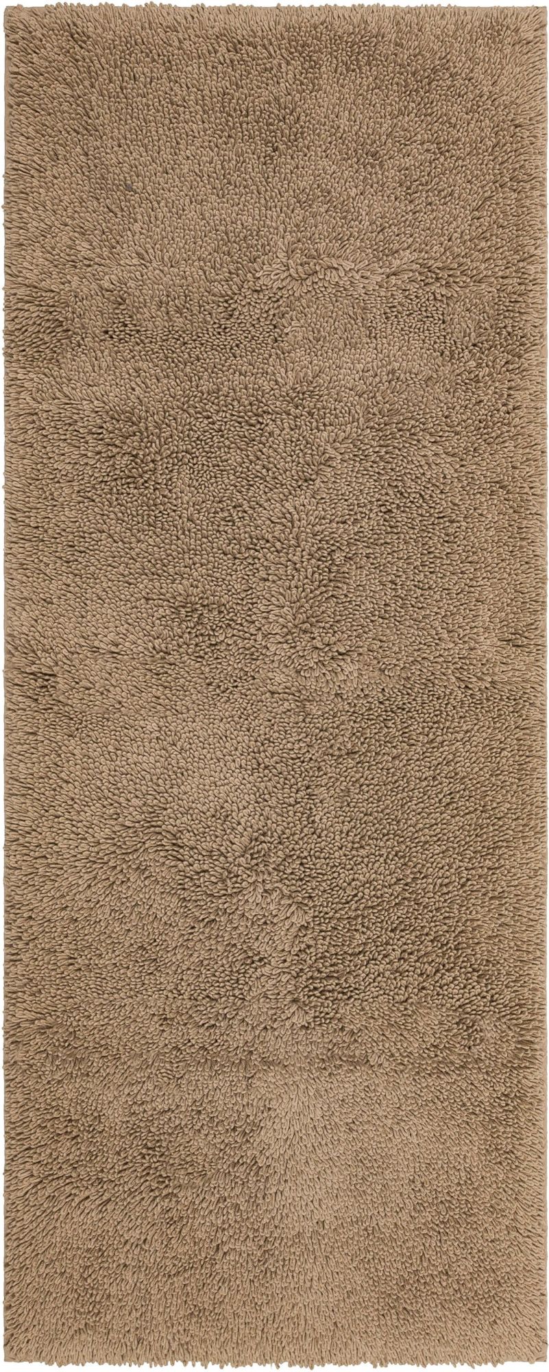 Photos - Bath Mat Mohawk Home N6241 024060 EC Classic Cotton II Bath 2' x 5' Shag Cotton Solid Indoor Rectangular Bathroom Rug Taupe Home Deco 