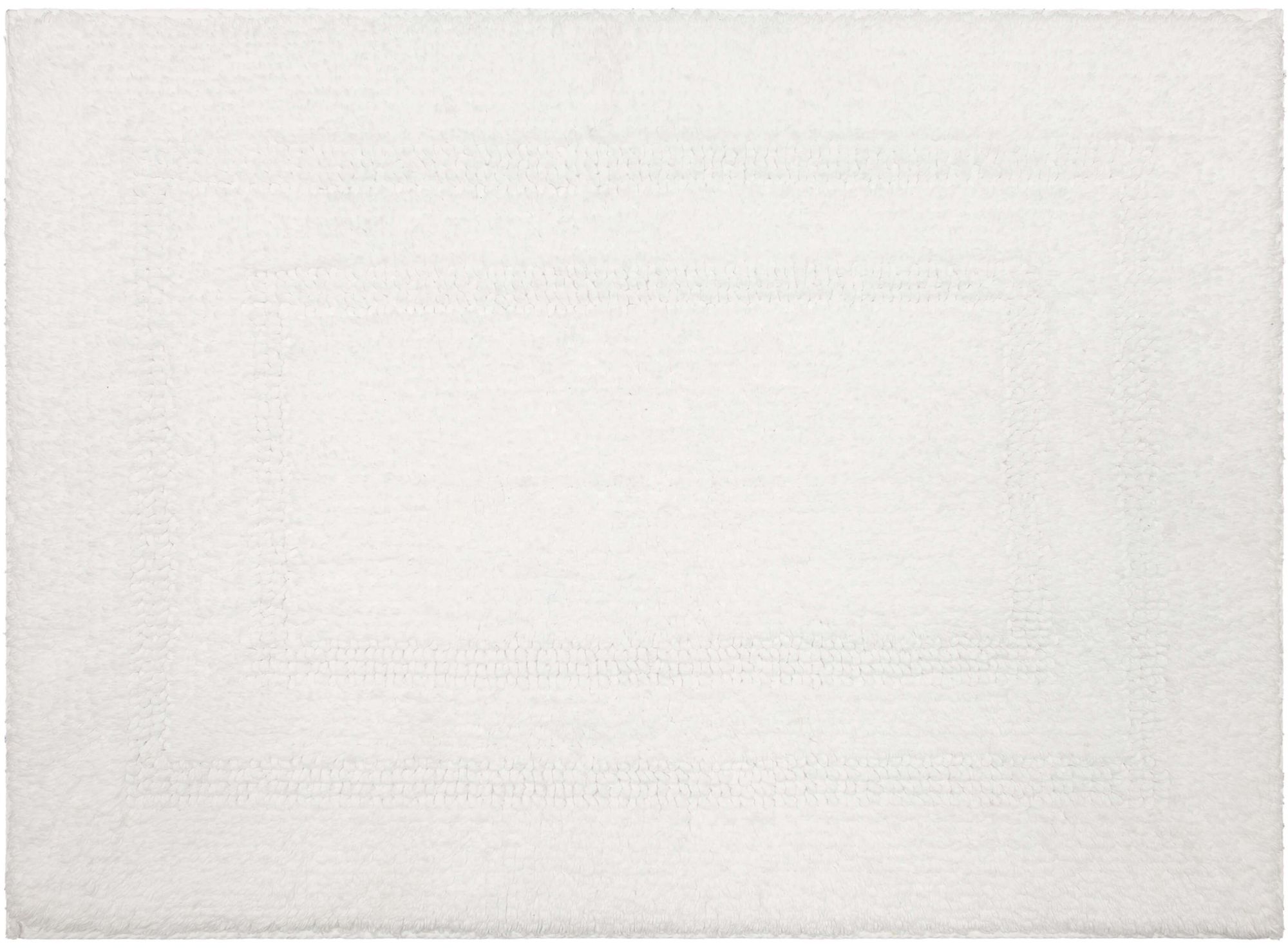 Photos - Bath Mat Mohawk Home N6474 021034 EC Boardwalk Bath 1-3/4' x 2-3/4' Cotton Solid Indoor Rectangular Bathroom Rug White Home Decor Rug 