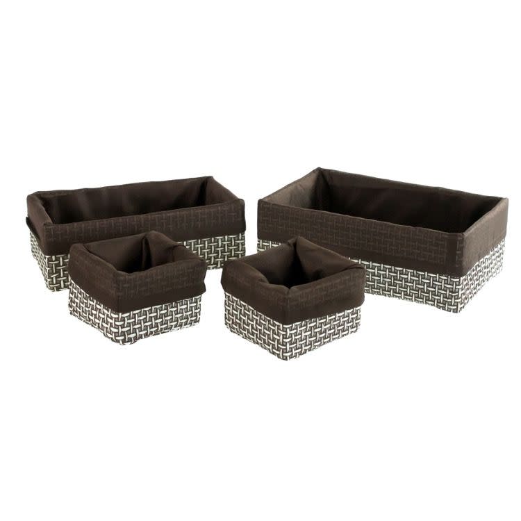 Nameeks LA99 Gedy Free Standing Storage Basket Moka Storage and Organization Home Organizers Storage Bins