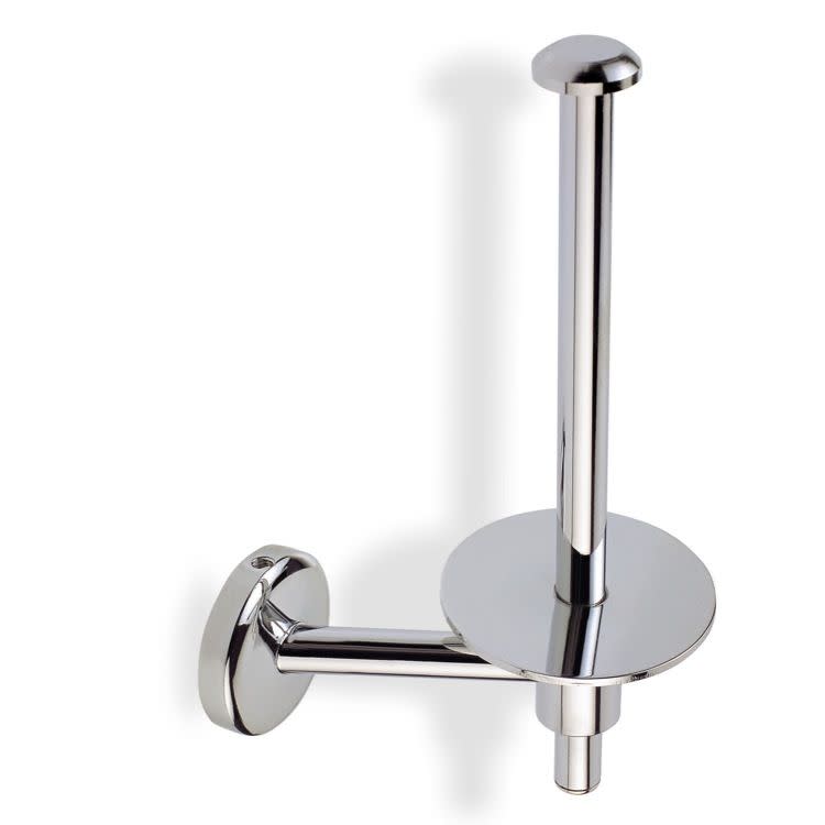 Photos - Toilet Paper Holder Nameeks P11S StilHaus Single Post Tissue Holder Chrome Bathroom Hardware and Accessories Bathroom Hardware Toilet Paper Hold 