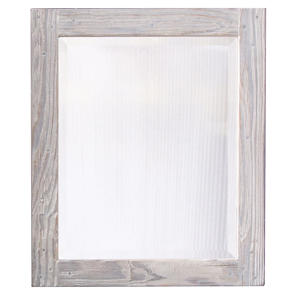Native Trails MR29 29-1/2" W x 25-1/2" H Rectangular Framed Bathroom Wall Mirror Driftwood Home Decor Mirrors Bathroom Mirror
