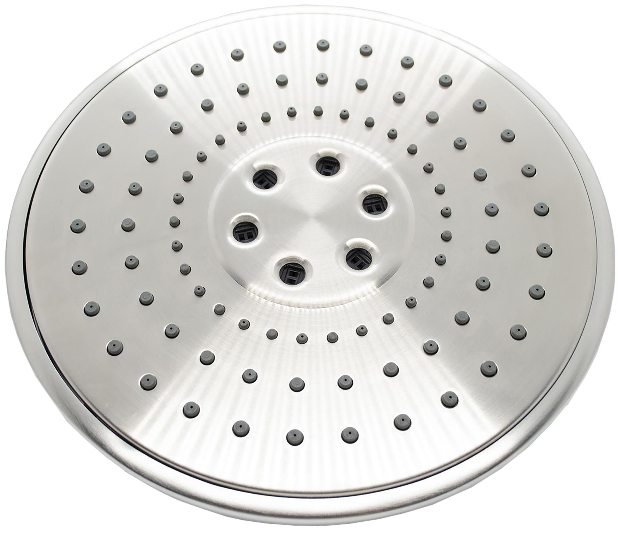 Newport Brass 2157 Tub and Shower 1.8 GPM Multi Function Shower Head Satin Nickel Showers Shower Heads Multi Function