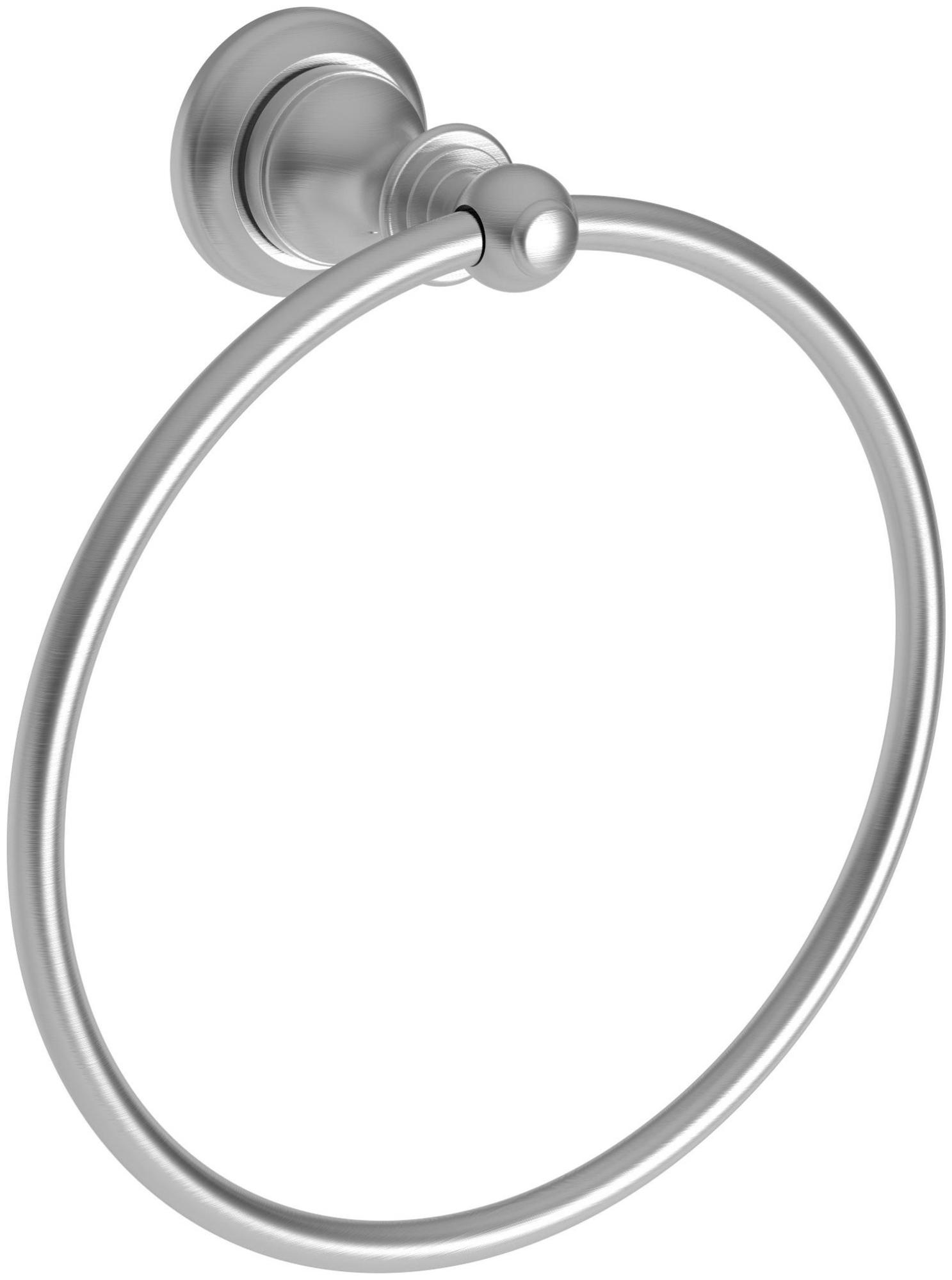 Newport Brass 35-09 Sutton Solid Brass 8" Towel Ring Stainless Steel (PVD) Bathroom Hardware and Accessories Bathroom Hardware Towel Rings