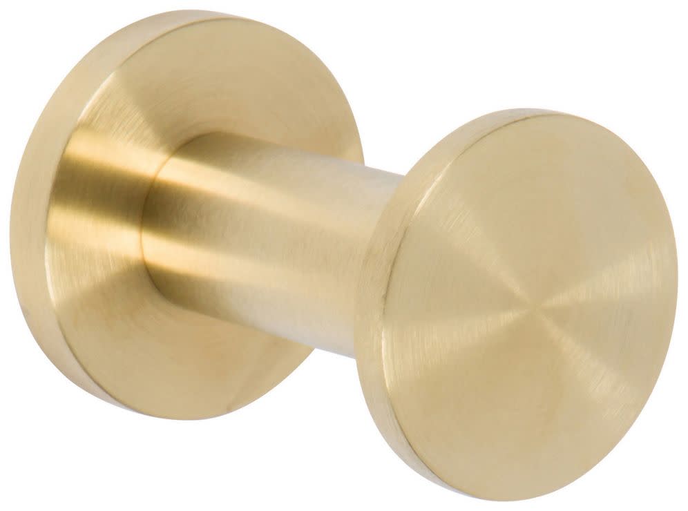Photos - Towel Holder Newport Brass 36-12 Priya Single Robe Hook Satin Brass  Bathroom Hardware and Accessories Bathroom Hardware Robe Hooks (PVD)