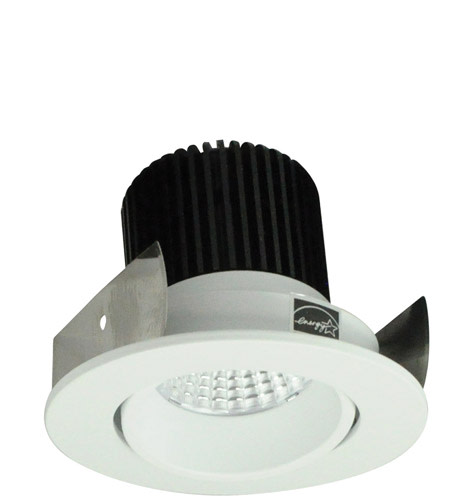 Photos - Chandelier / Lamp Lumens Nora Lighting NIOB-2RC27X/10 Iolite 2" LED Adjustable Recessed Trim - 2700K - 1000 - Cone Reflector Matte Powder Whit