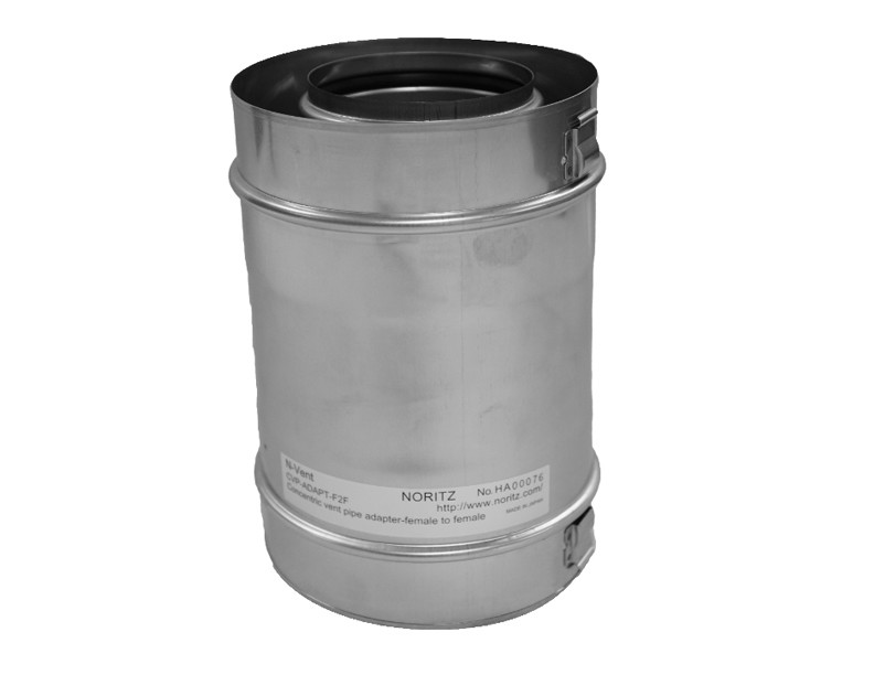 Noritz CVP-ADAPT-F2F Concentric Female-to-Female Adapter Vent Pipe Accessory Adapter