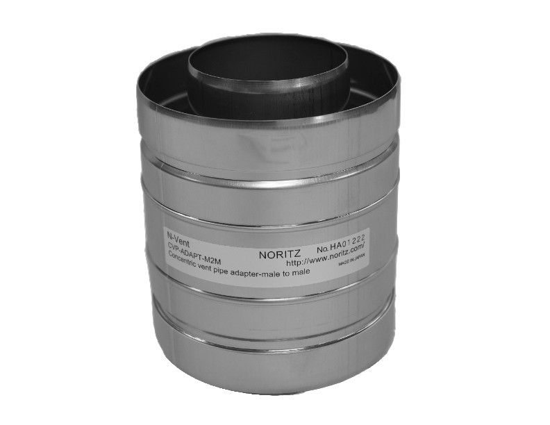 Photos - Air Vent Cover / Duct Noritz CVP-ADAPT-M2M Concentric Male-to-Male Adapter Vent Pipe Accessory Adapter