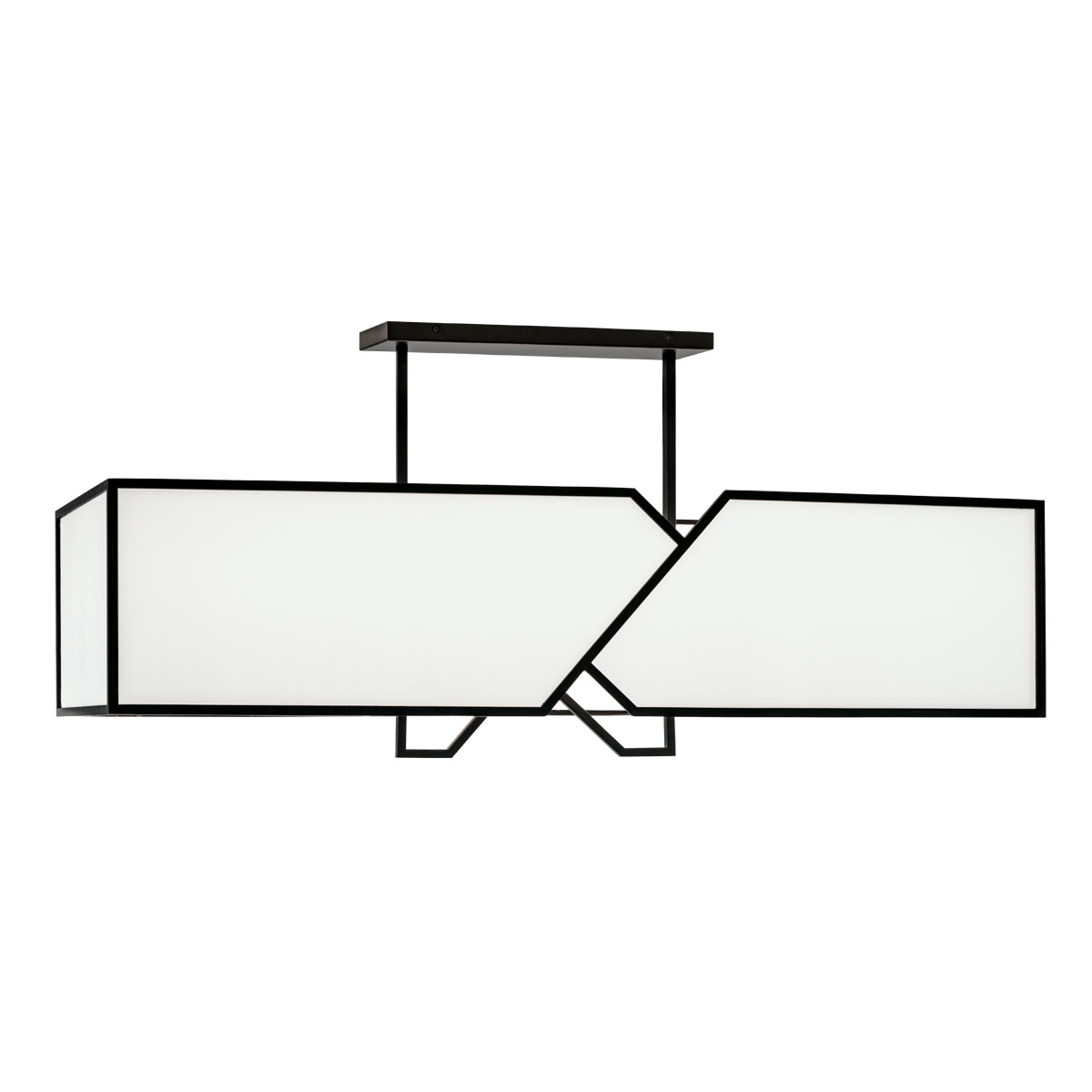 Photos - Chandelier / Lamp Norwell Lighting 8171-WS Moiselle 6 Light 16" Wide Chandelier Matte Black Indoor Lighting Chandeliers 8171-MB-WS