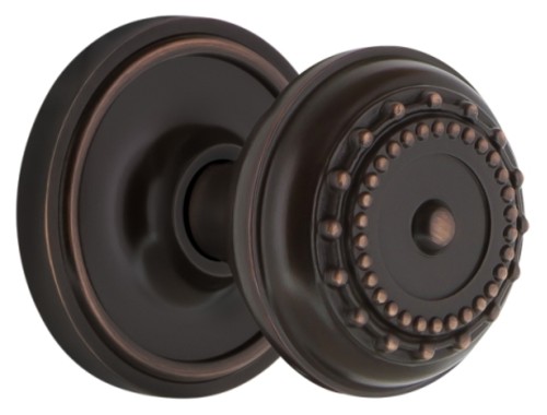 Photos - Door Handle SOLID Nostalgic Warehouse Meadows  Brass Single Dummy Knob with Classic Rose - Timeless Bronze - 700489 700489 