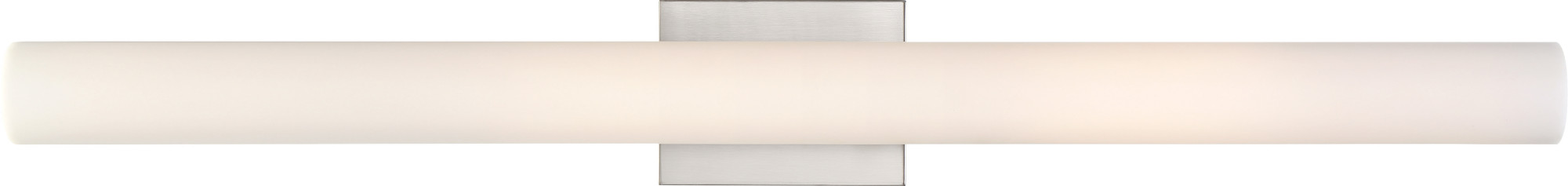 Photos - Chandelier / Lamp NuVo Lighting 62/1323 Bend Single Light 36" Wide Integrated LED Bath Bar Brushed Nickel Indoor Lighting Bathroom Fixtures Ba 