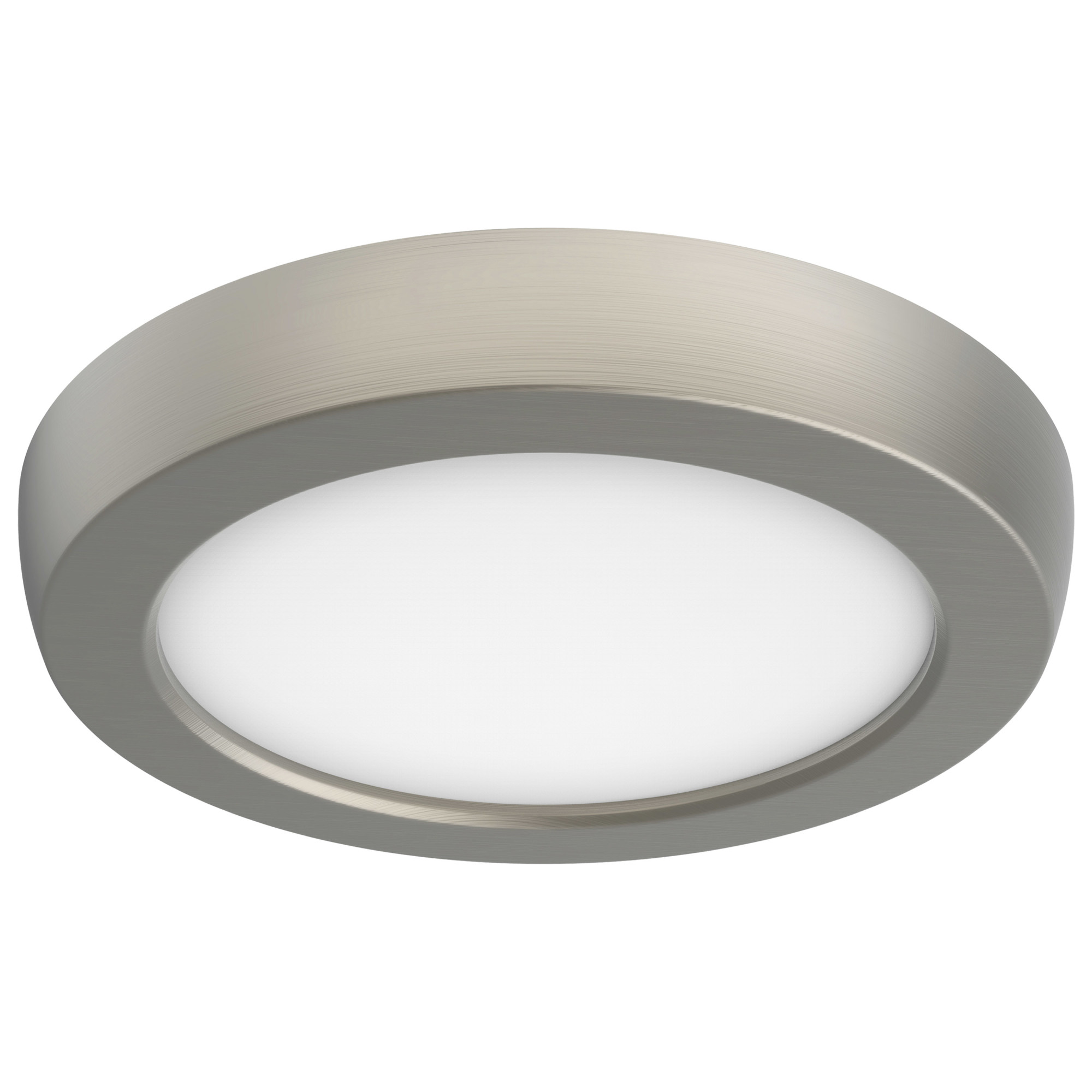 Photos - Chandelier / Lamp NuVo Lighting 62/1700 Blink Pro 5" Wide Flush Mount Ceiling Fixture Brushed Nickel Indoor Lighting Ceiling Fixtures Flush Mo 