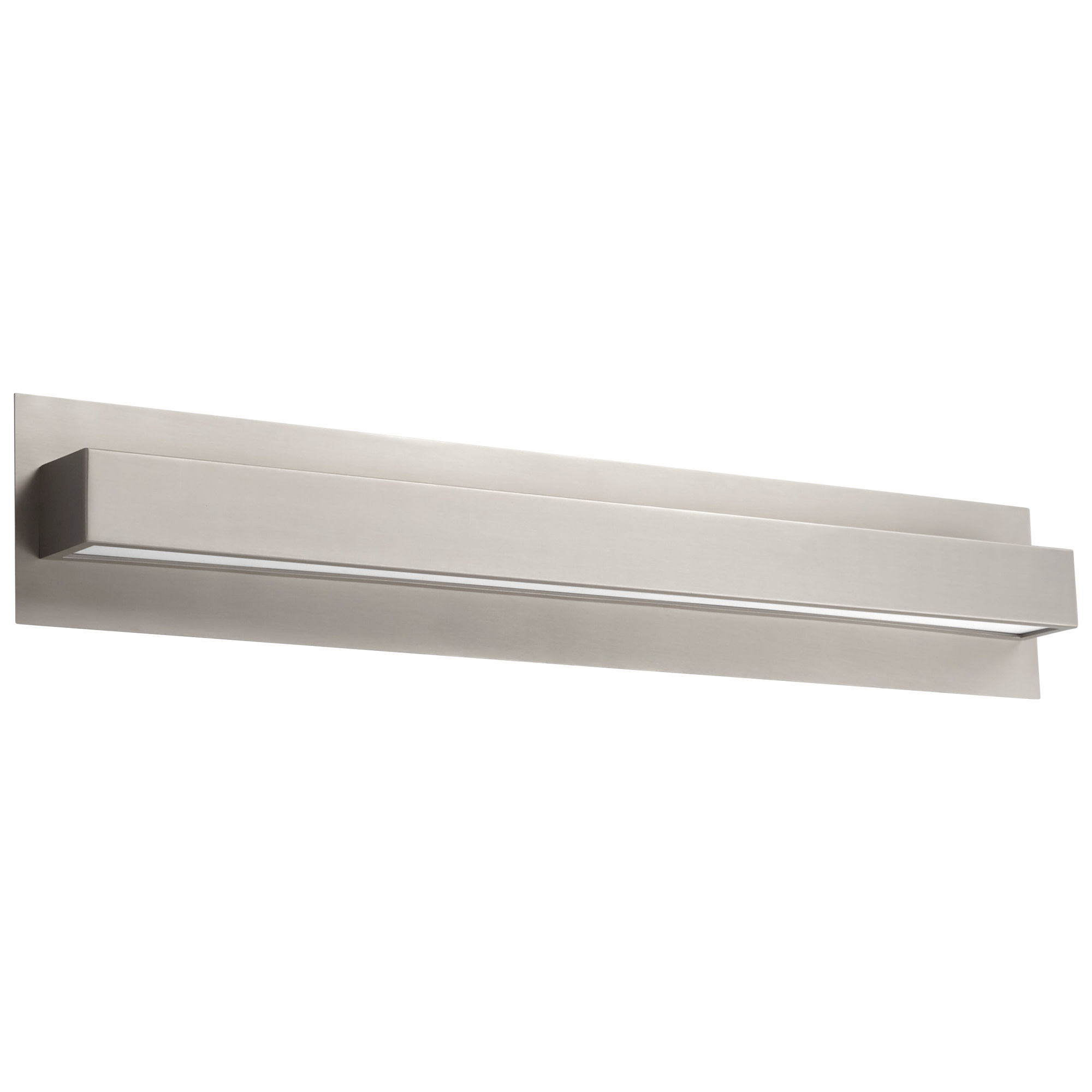 Photos - Chandelier / Lamp Oxygen Lighting 3-533 Alcor 26" Wide LED Bathroom Vanity Light Satin Nickel Indoor Lighting Bathroom Fixtures Vanity Light 3 