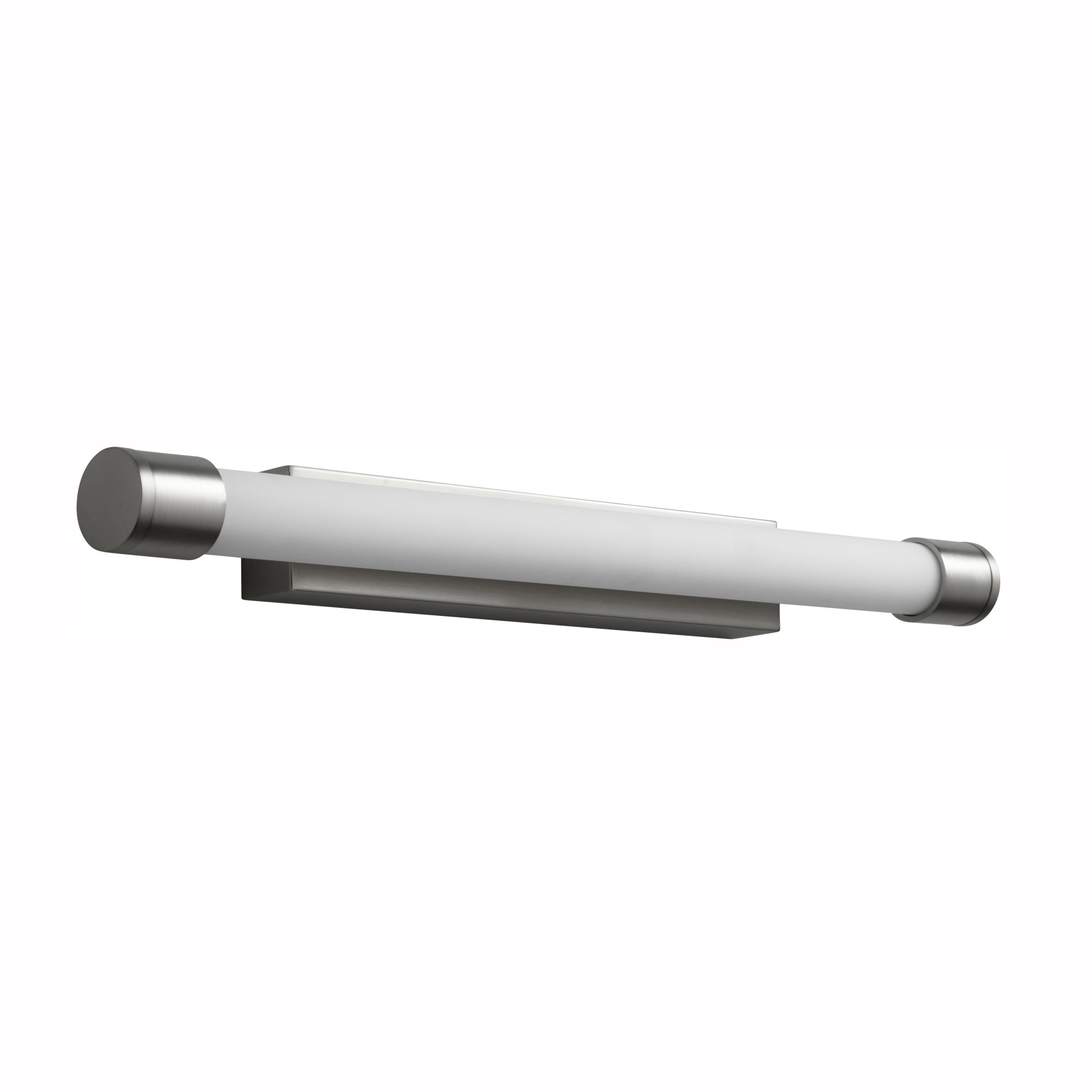 Photos - Chandelier / Lamp Oxygen Lighting 3-557 Single Light 24-1/4" Wide Integrated LED Bath Bar - ADA Compliant Satin Nickel Indoor Lighting Bathroo