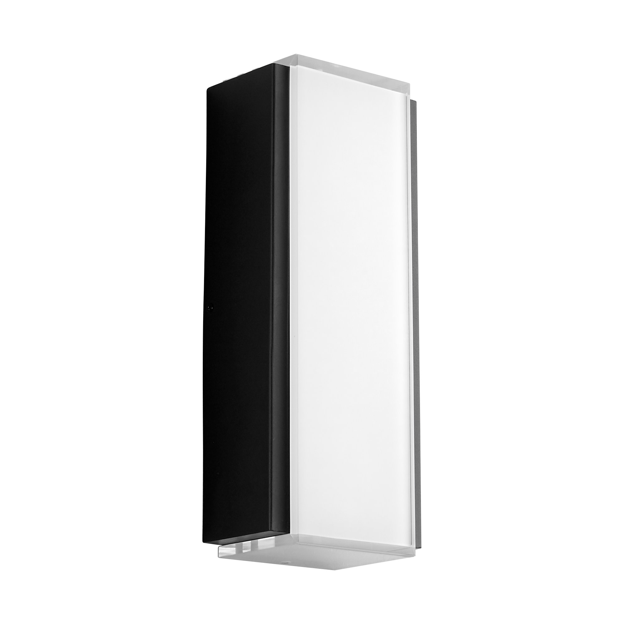 Photos - Floodlight / Street Light Oxygen Lighting 3-745 Helio 16" Tall LED Outdoor Wall Sconce Black Outdoor Lighting Wall Sconces 3-745-15 