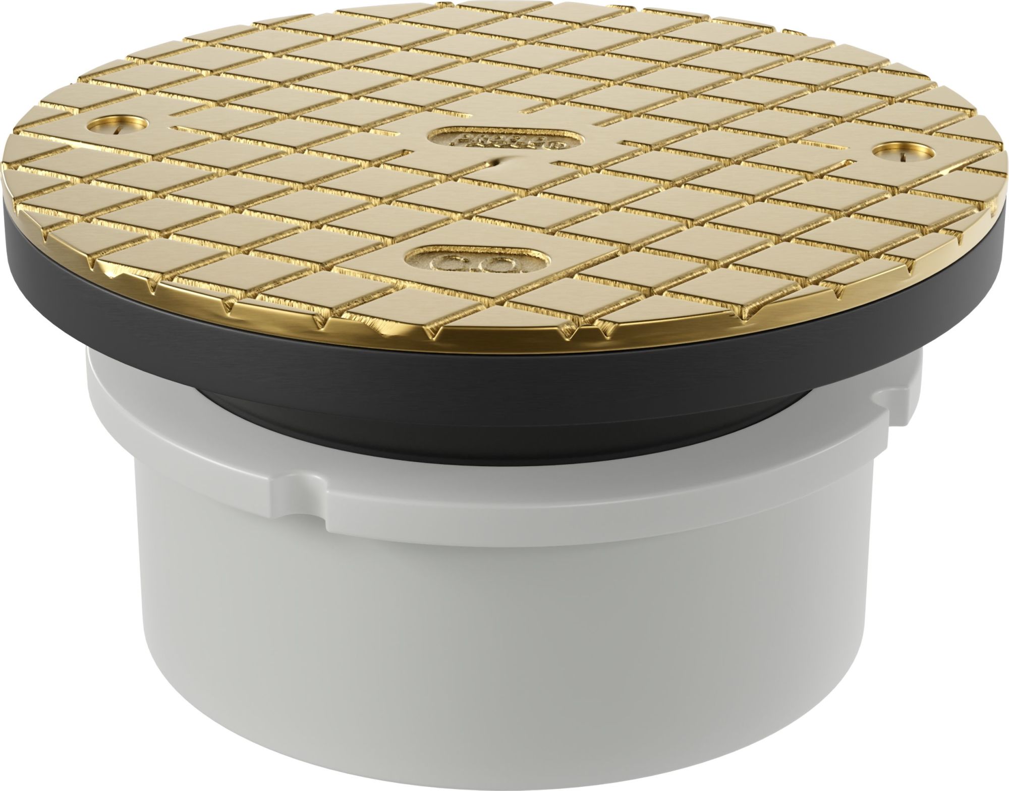 Photos - Pump Accessories ProFlo PF42928 6" Brass Cover with 4" ABS Adjustable Cleanout  and Parts  Strainers and Scre 