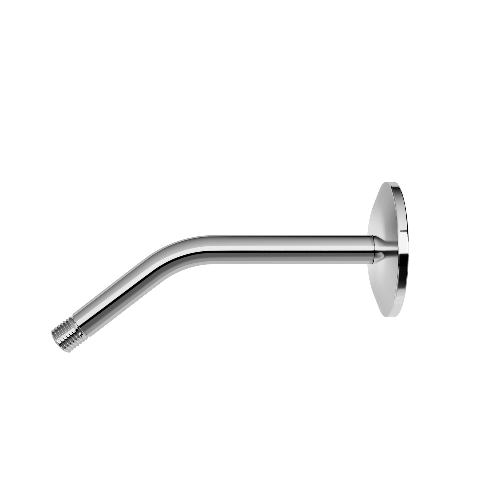 Photos - Shower Riser Rail & Head Holder ProFlo PFS40 6" Brass Shower Arm Chrome Bath and Shower Accessories Shower Components Shower Arms 