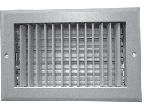 Photos - Air Vent Cover / Duct FACE PROSELECT PSAASW12P 12 x 4 in. Residential Adjustable  Register in White 1-way White Vent Covers Registers Slatted 
