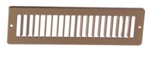 Photos - Air Vent Cover / Duct Covers PROSELECT PSTSK10 2" x 10" Slatted Register Brown Vent  Registers Slatted PSTSBK10 