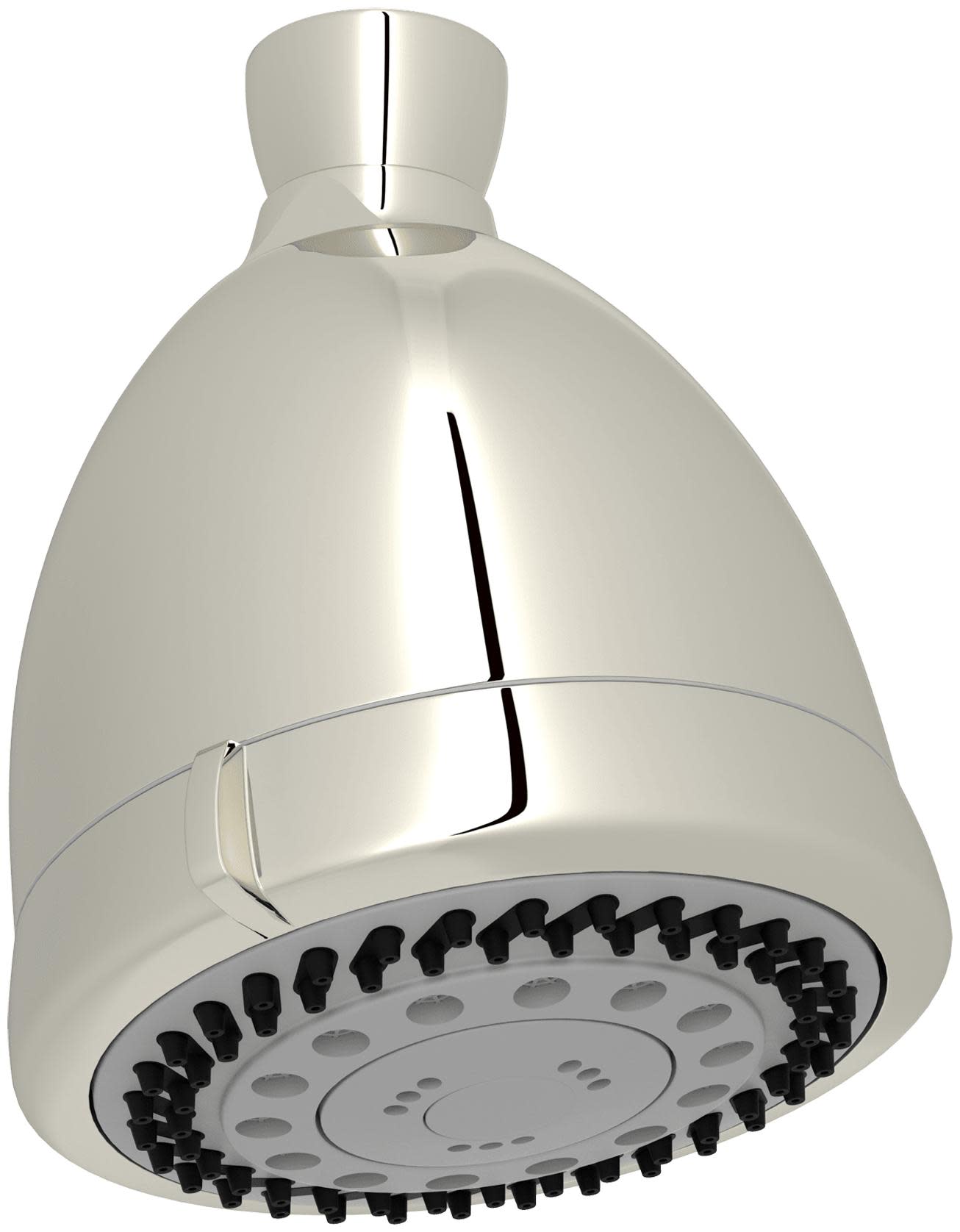 Photos - Shower System A&D Perrin and Rowe U.5800 1.75 GPM Multi Function Shower Head Polished Nickel Showers Shower Heads Multi Function U.5800PN 