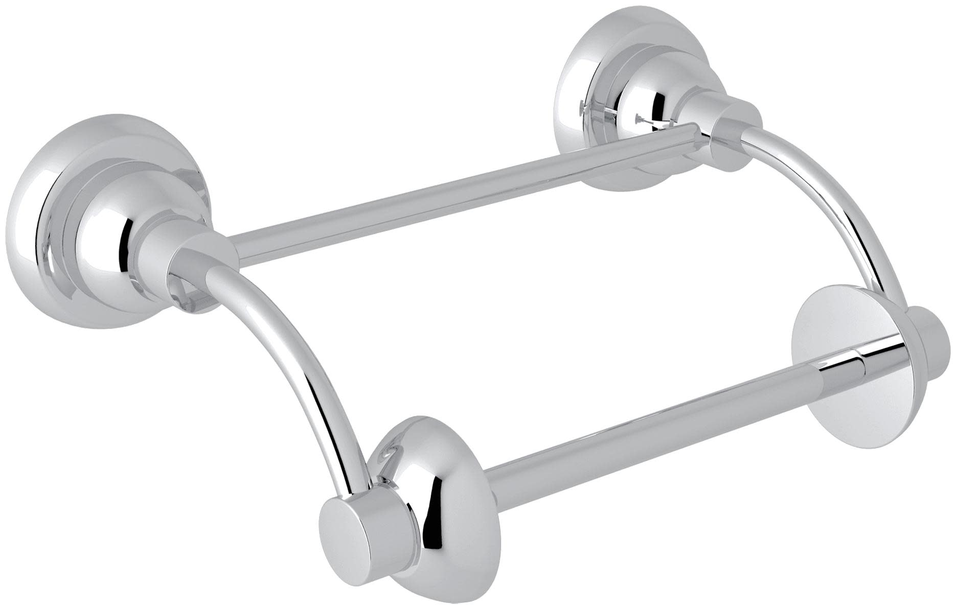 Photos - Toilet Paper Holder A&D Perrin and Rowe U.6448 Holborn Wall Mounted Pivoting  Polished Chrome Bathroom Hardware and Accessories B 