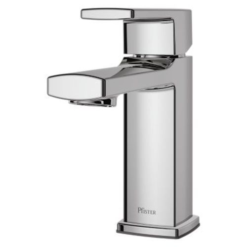 Photos - Tap Pfister LG42-DA Deckard 1.2 GPM Single Hole Bathroom Faucet Polished Chrome Faucet Bathroom Sink Faucets Single Handle LG42 