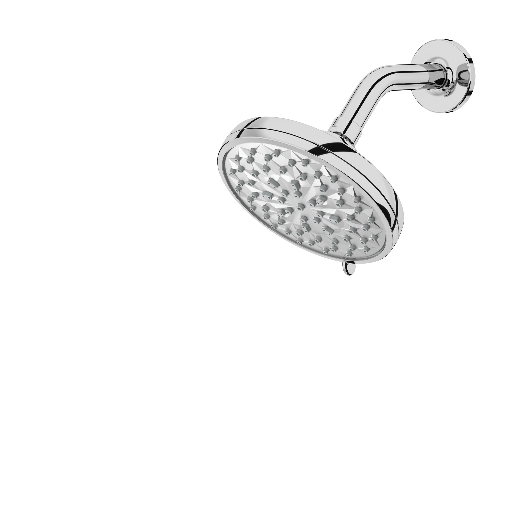 Pfister 015-HF01 HydroFuse 2.5 GPM Multi Function Shower Head Polished Chrome Showers Shower Heads Multi Function