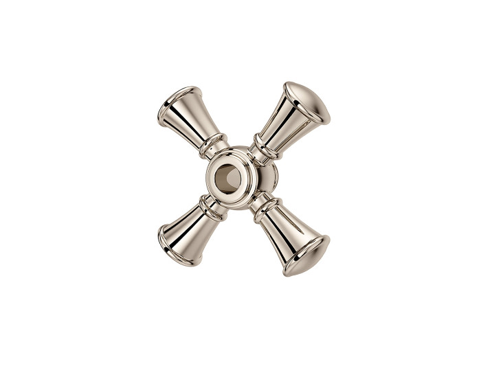 Photos - Tap Hidden Part Pfister HHL-016TB Tisbury Diverter Trim Cross Handle Polished Nickel Faucet Accessories and Parts Bathroom Sink Faucet Parts 