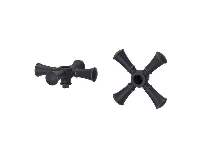 Photos - Tap Hidden Part Pfister HHL-049TB Tisbury Bathroom Faucet Cross Handles Tuscan Bronze Faucet Accessories and Parts Bathroom Sink Faucet Part 