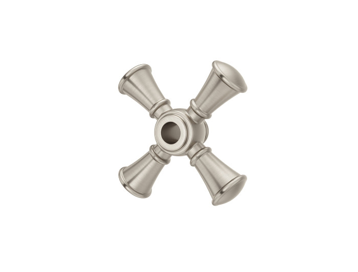 Photos - Tap Hidden Part Pfister HHL-G16TB Tisbury Slide Bar Cross Handle Brushed Nickel Faucet Accessories and Parts Kitchen Faucet Parts Handles HH 