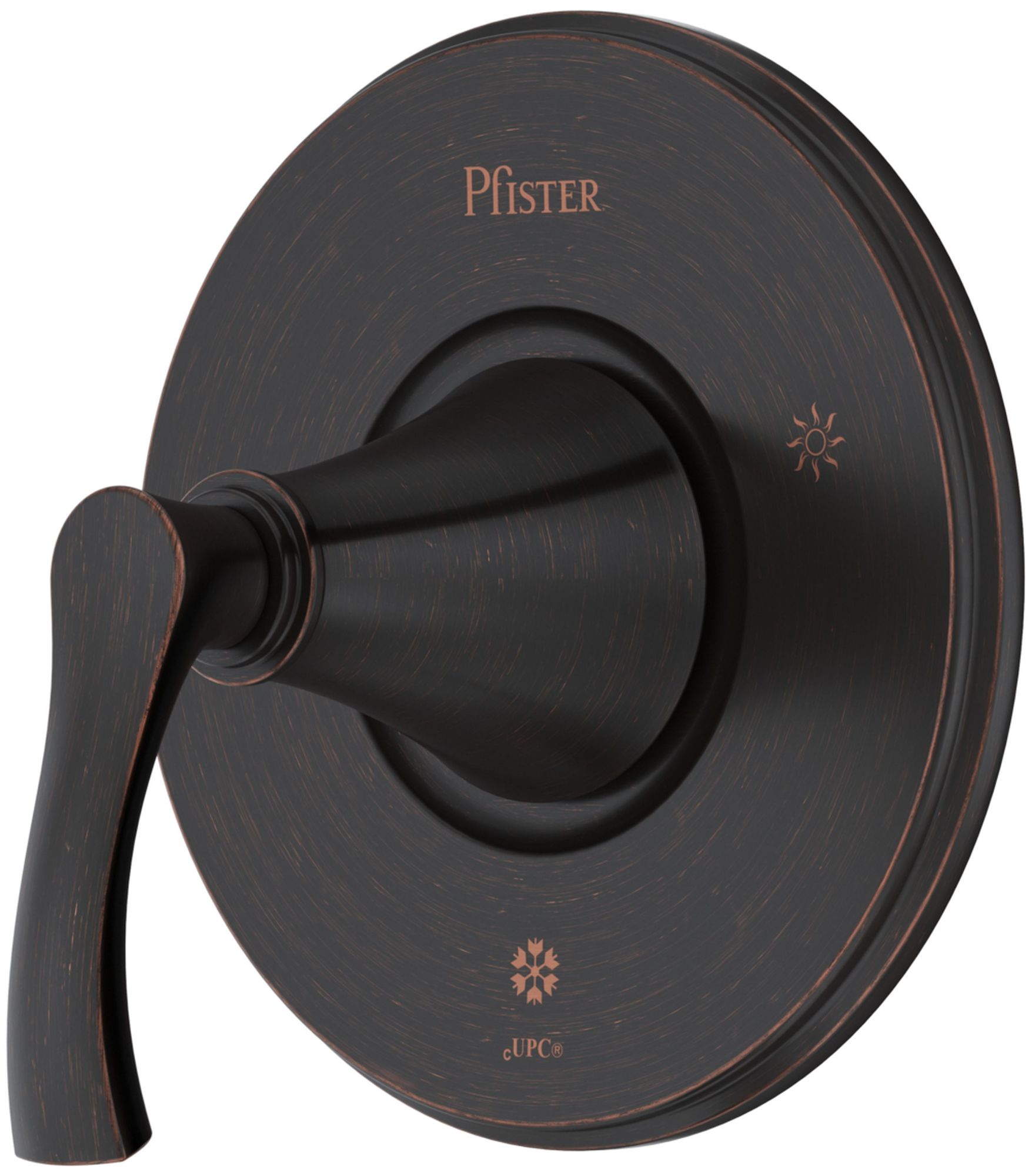 Photos - Shower System Pfister R89-1WD Woodbury Pressure Balanced Valve Trim Only with Single Lever Handle Pforever Seal Cartridge and Secure Pfit 