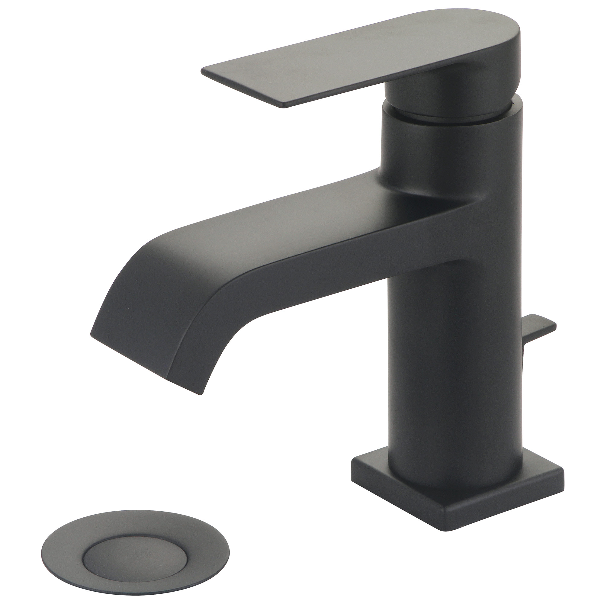 Photos - Tap Pioneer Faucets L-6092 i4 1.2 GPM Deck Mounted Single Hole Bathroom Faucet with Pop-Up Drain Assembly Matte Black Faucet Bat