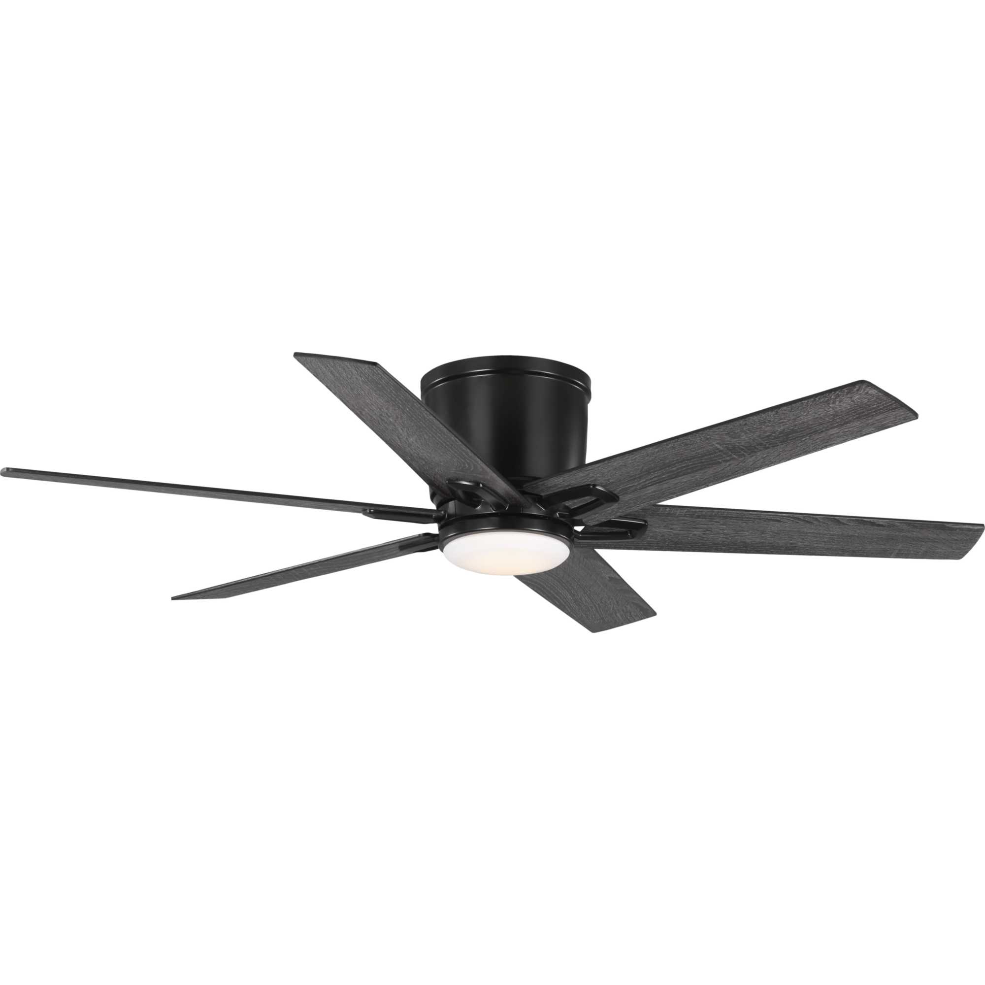 Photos - Fan Progress Lighting P250099-30 Bexar 54" 6 Blade Indoor LED Ceiling  Matte Black s Ceiling s Indoor Ceiling s P250 
