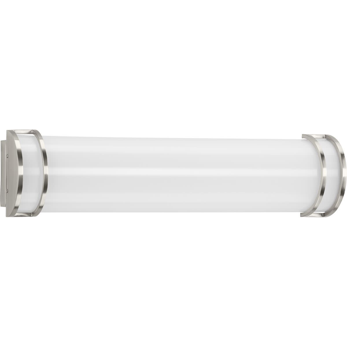 Photos - Chandelier / Lamp Progress Lighting P300243-30 LED Bath Light 24" Wide LED Bath Bar Brushed Nickel Indoor Lighting Bathroom Fixtures Bath Bar 