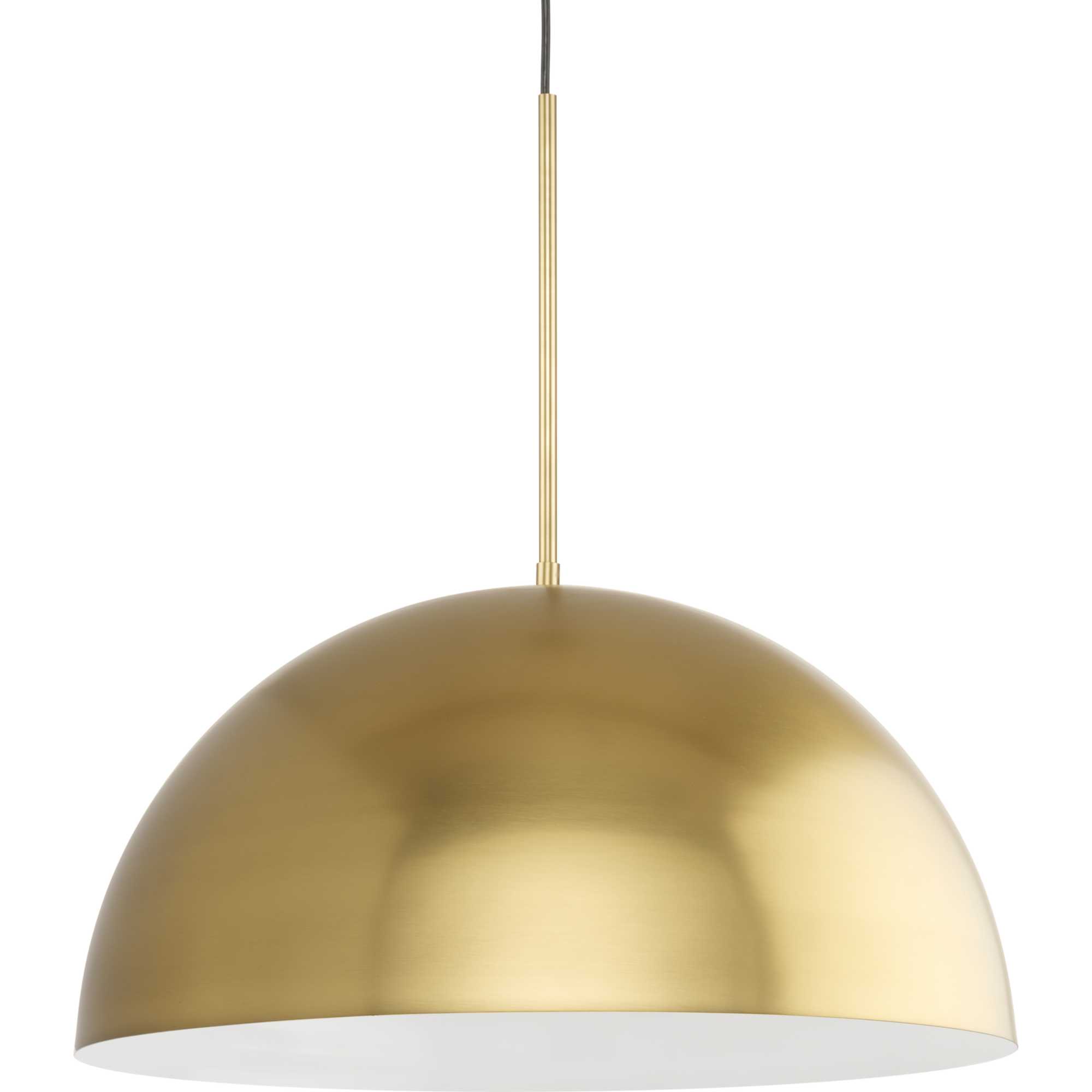 Photos - Chandelier / Lamp Progress Lighting P500380 Perimeter 24" Wide Pendant Brushed Gold Indoor Lighting Pendants P500380-191