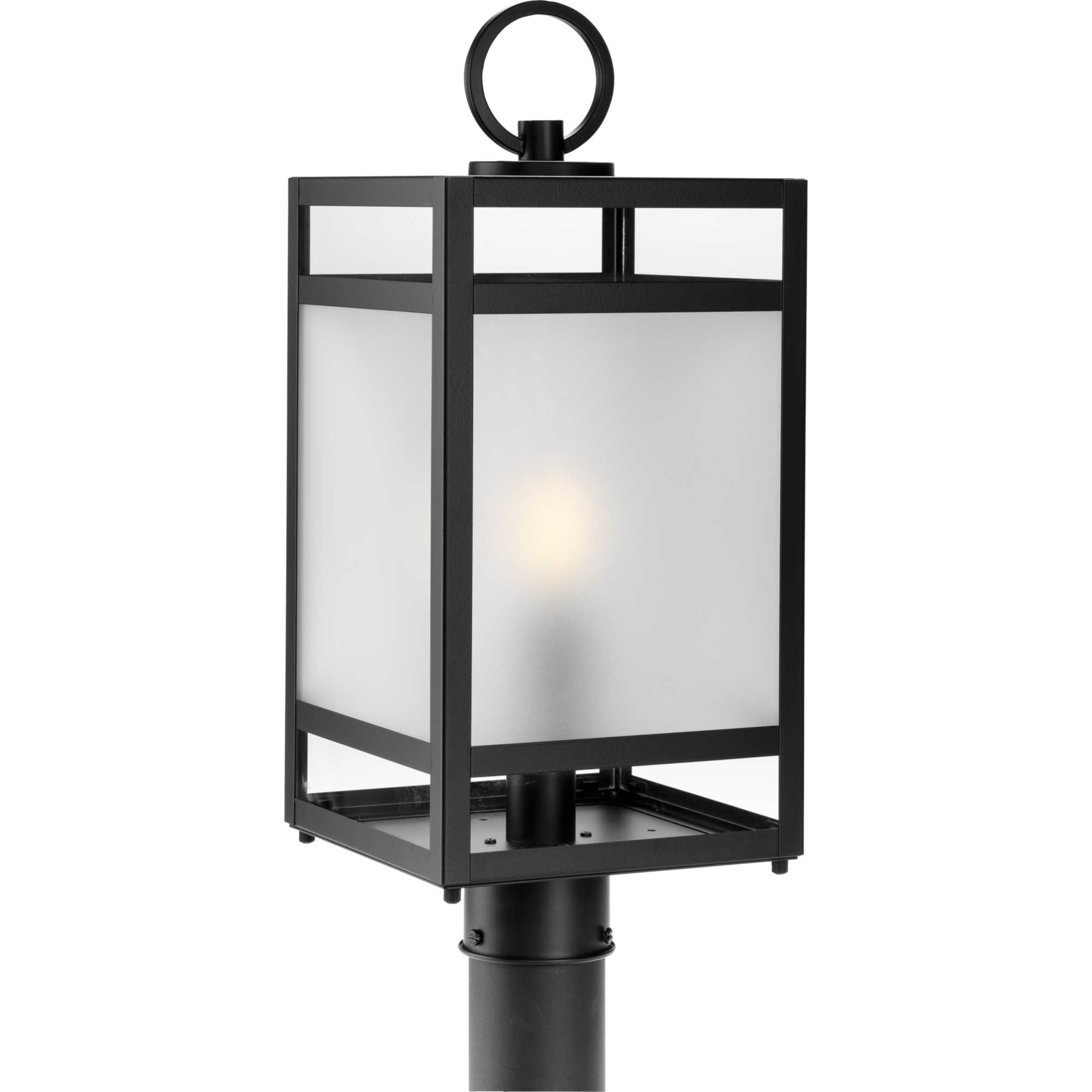 Photos - Floodlight / Street Light Progress Lighting P540105 Parrish 21" Tall Post Light Matte Black Outdoor Lighting Post Lights Post Mount Post Lights P54010 