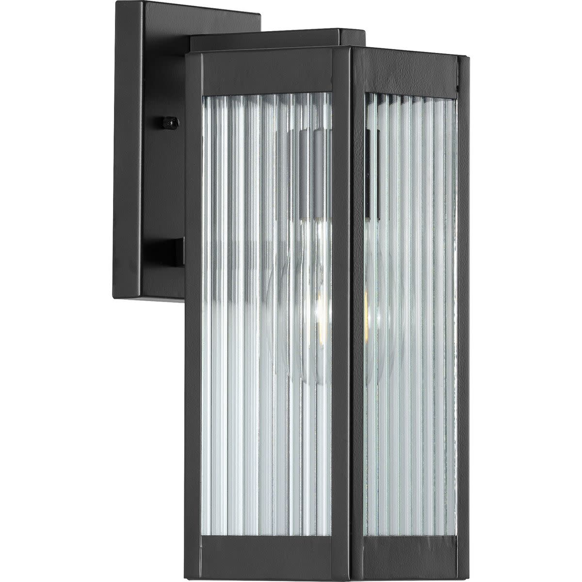 Photos - Floodlight / Street Light Progress Lighting P560129 Felton 13" Tall Outdoor Wall Sconce Black Outdoor Lighting Wall Sconces P560129-031 