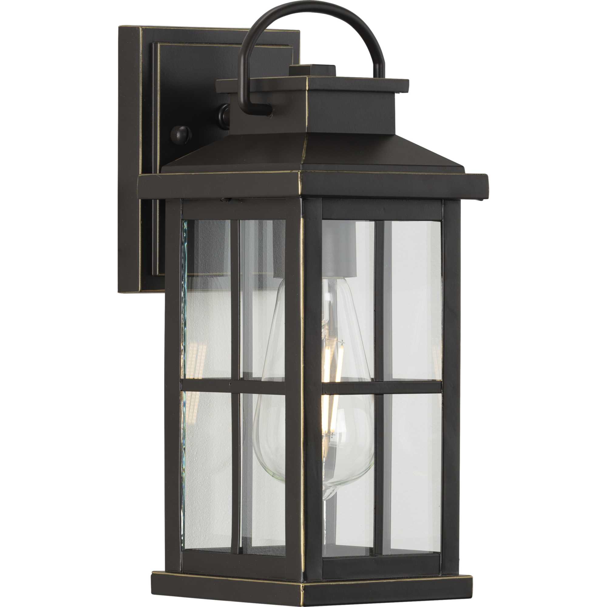 Photos - Floodlight / Street Light Progress Lighting P560264 Williamston 12" Tall Outdoor Wall Sconce Antique Bronze Outdoor Lighting Wall Sconces P560264-020 