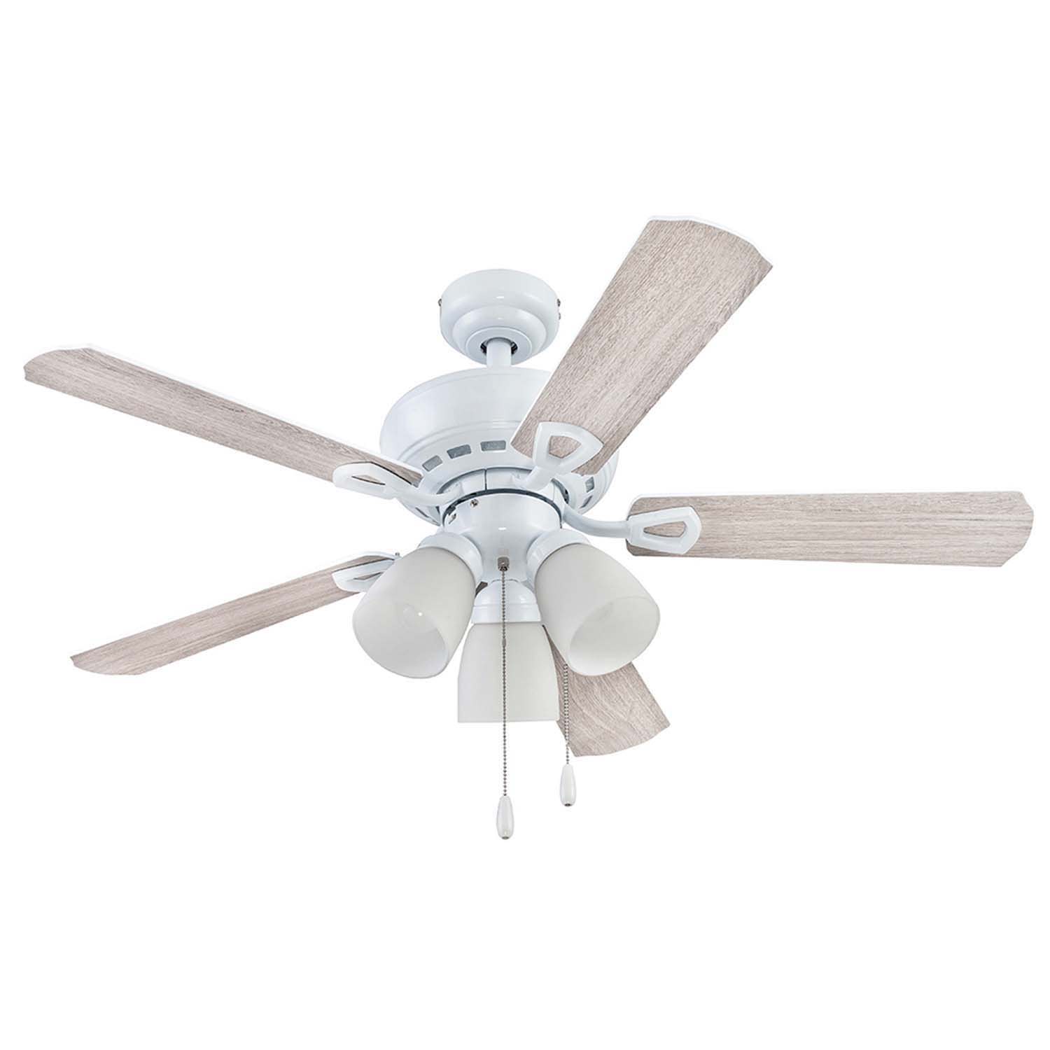 Photos - Fan Miller Prominence Home  Park 44 LED  Park 44" 5 Blade Indoor LED Ceiling  White s Ceiling s Indoor Ceiling  
