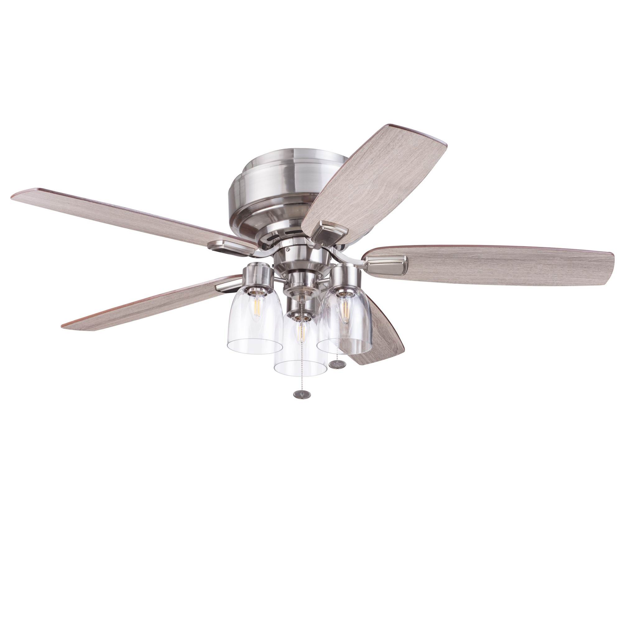 Photos - Fan Blade Prominence Home Magonia 52 LED Magonia 52" 5  Indoor LED Ceiling  Brushed Nickel s Ceiling s Indoor Ceiling Fa 