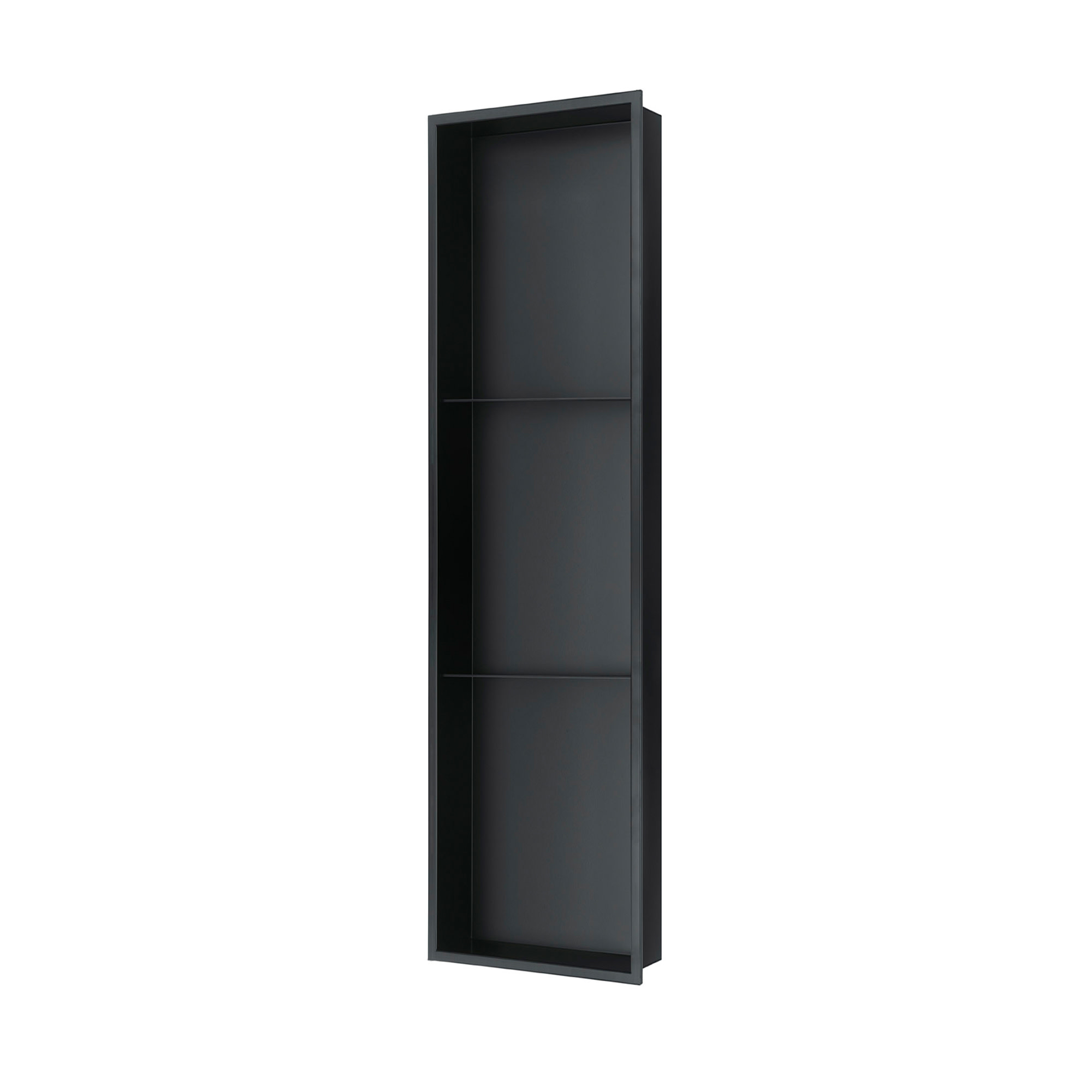 Photos - Shower Enclosure Pulse Fitness Pulse NI-0836V PULSE ShowerSpas ErgoAngleBar Stainless Steel Brushed Matte Black Shower Stalls and Doors Shower Niches NI-08 