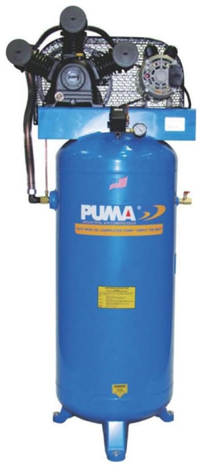 Photos - Air Compressor AiR PumaAir PK7060V 6.5 HP 60 Gal 135 Max PSI Single-Stage Stationary Electric  Reciprocating  Compressor Power (208 230 Volt)