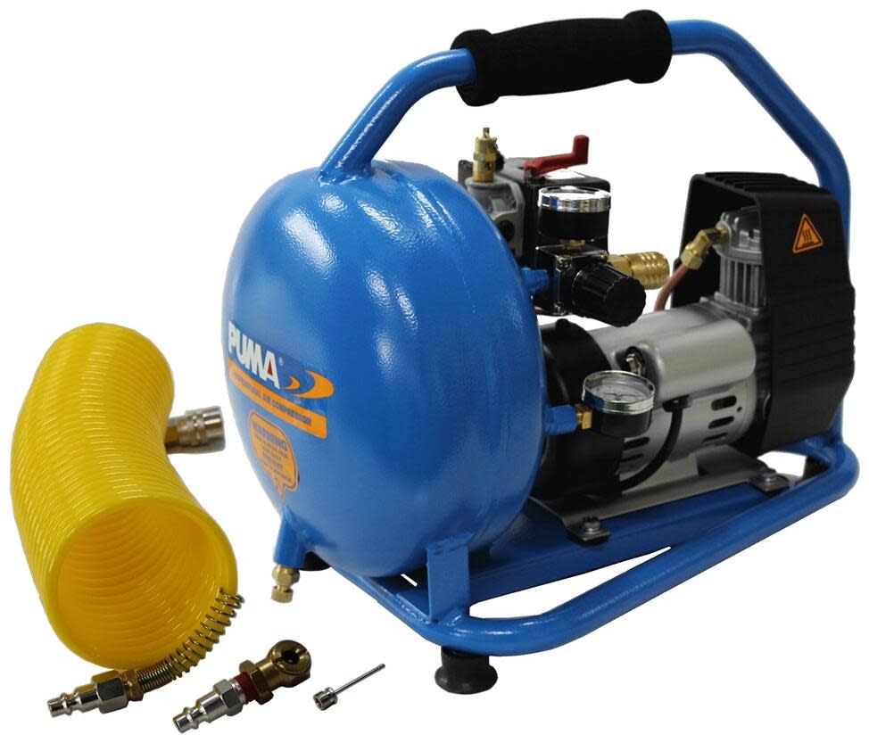 Photos - Air Compressor AiR PumaAir PN1004PK 0.5 HP 1 Gal 135 Max PSI Single-Stage Portable Electric Reciprocating Compressor Power Tools (115 Volt)
